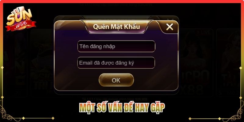 Một số vấn đề hay gặp