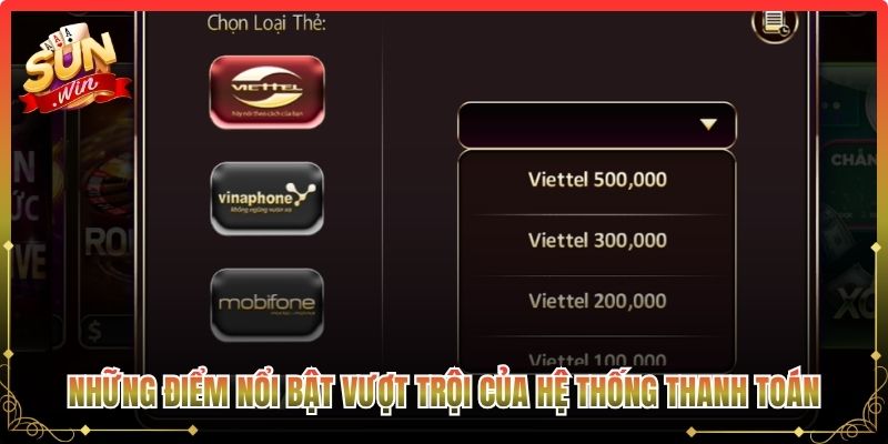 Những điểm nổi bật vượt trội của hệ thống thanh toán
